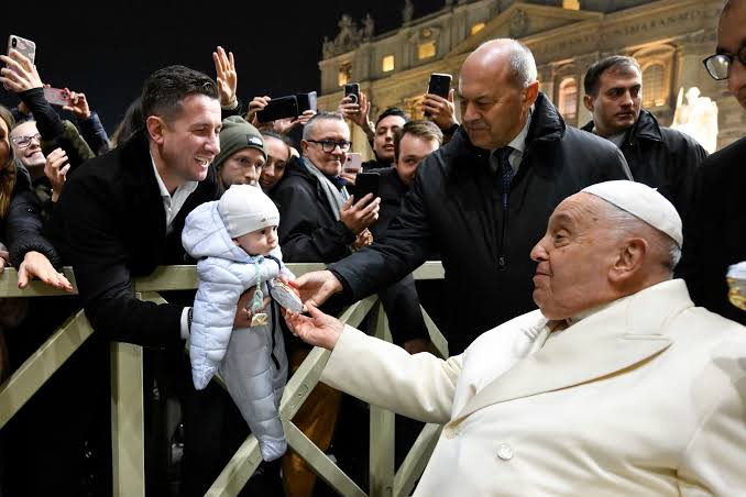 El papa ante el Año Nuevo: «La esperanza del mundo está en la fraternidad»