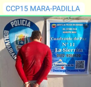 Detenido sujeto en Mara por agresiones a su concubina