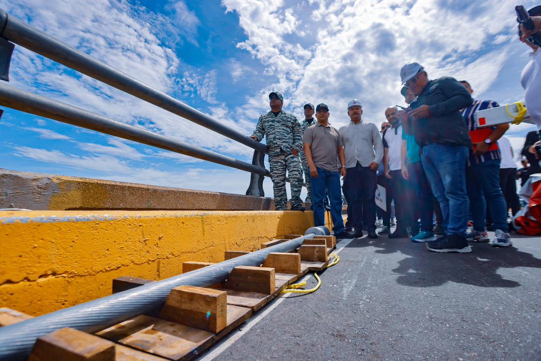 Plan de mantenimiento mayor del Puente GJ Rafael Urdaneta inicia el reemplazo de 14 guayas