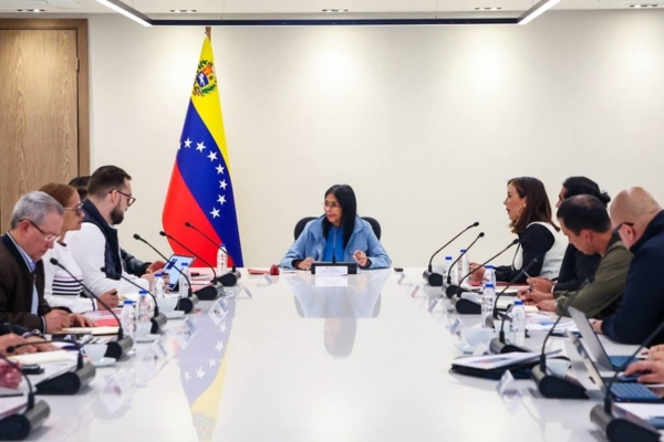 Delcy Rodríguez revisó la sustitución de importaciones: Es el "mecanismo estratégico para el ahorro de divisas"