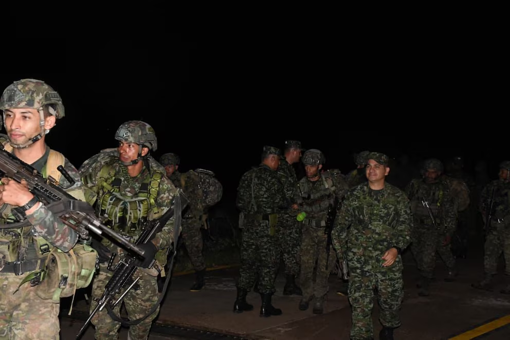 Fueron liberados los 33 soldados secuestrados en zona rural de El Retorno, Guaviare: estas son las primeras imágenes