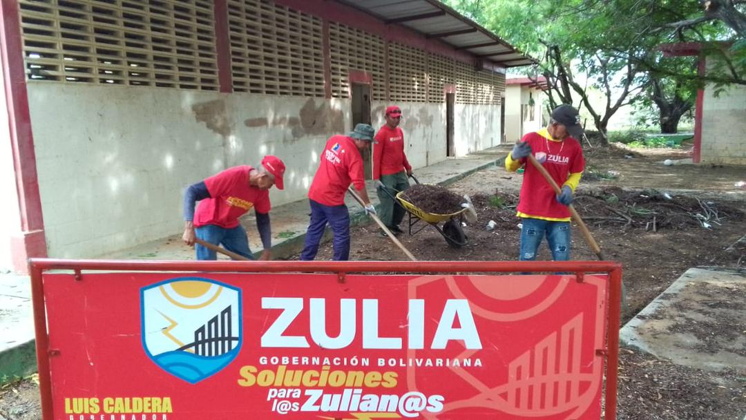 Gobernación zuliana continúa con el Plan de recuperación de espacios públicos