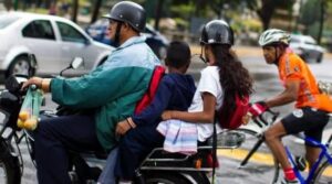 Sancionarán a motorizados que transporten a niños menores de 10 años
