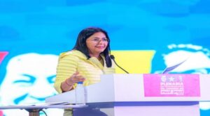 Vicepresidenta Rodríguez insta al Gobierno de EEUU «calibrar su GPS» y cambiar su objetivo