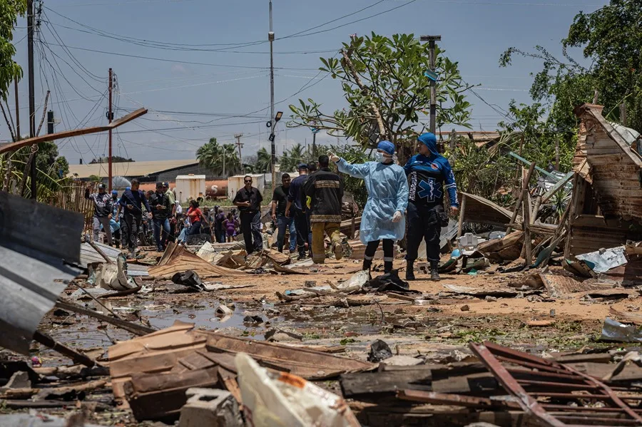 Di Martino ratificó: “No hubo fallecidos en explosión de fábrica de fuegos artificiales en San Francisco"