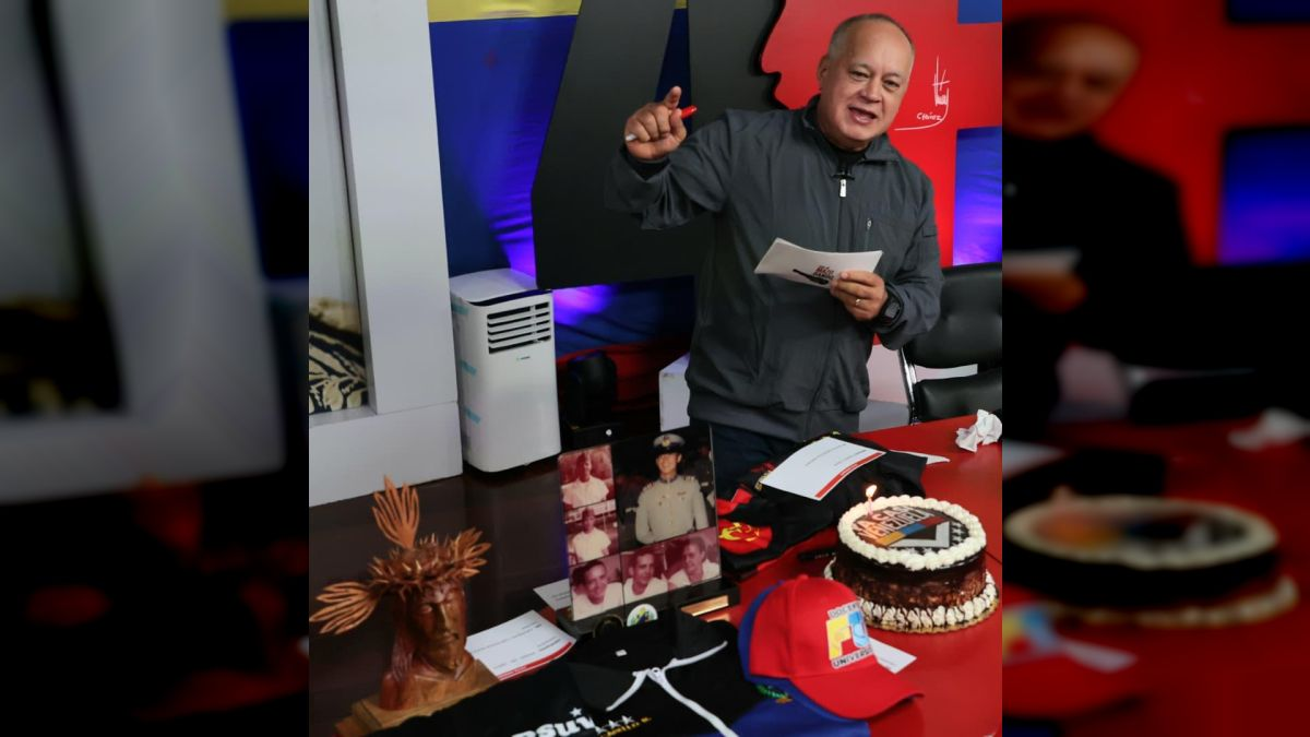 Diosdado Cabello al cumplirse un año de "Ya casi Venezuela": ¡Fue y es una estafa!
