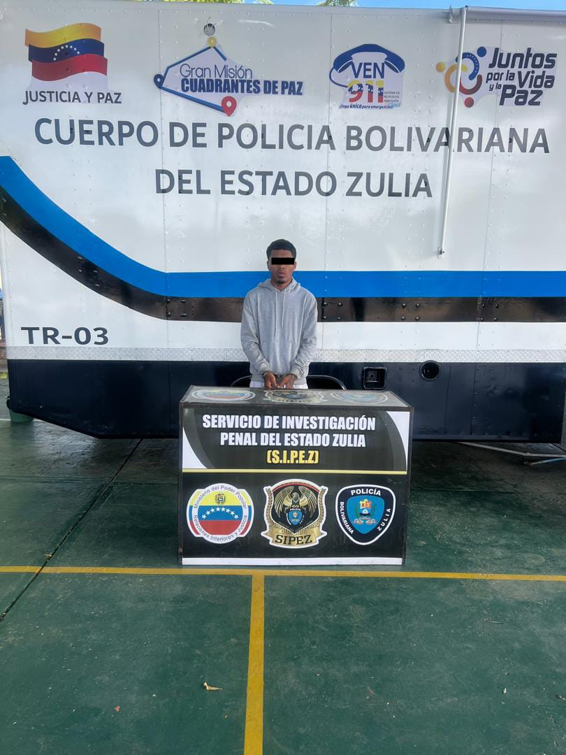 ¡Alias “El Veneco” era buscado por las autoridades colombianas por delitos graves! Sipez-Cpbez capturó a un sujeto con droga en Maracaibo