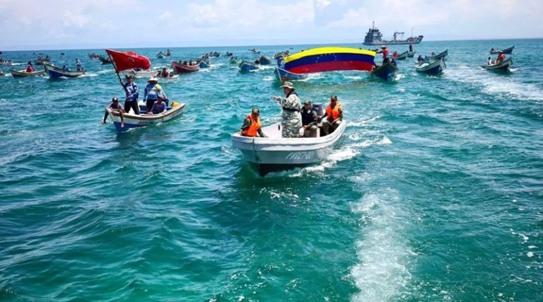 Milicia pesquera realizará seis movilizaciones marinas por la soberanía