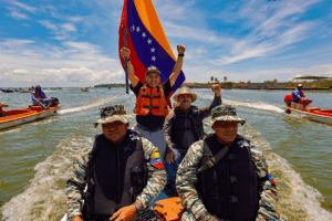 Pueblo pescador del Zulia elevó su voz junto al gobernador Caldera y la Fanb en defensa de la soberanía