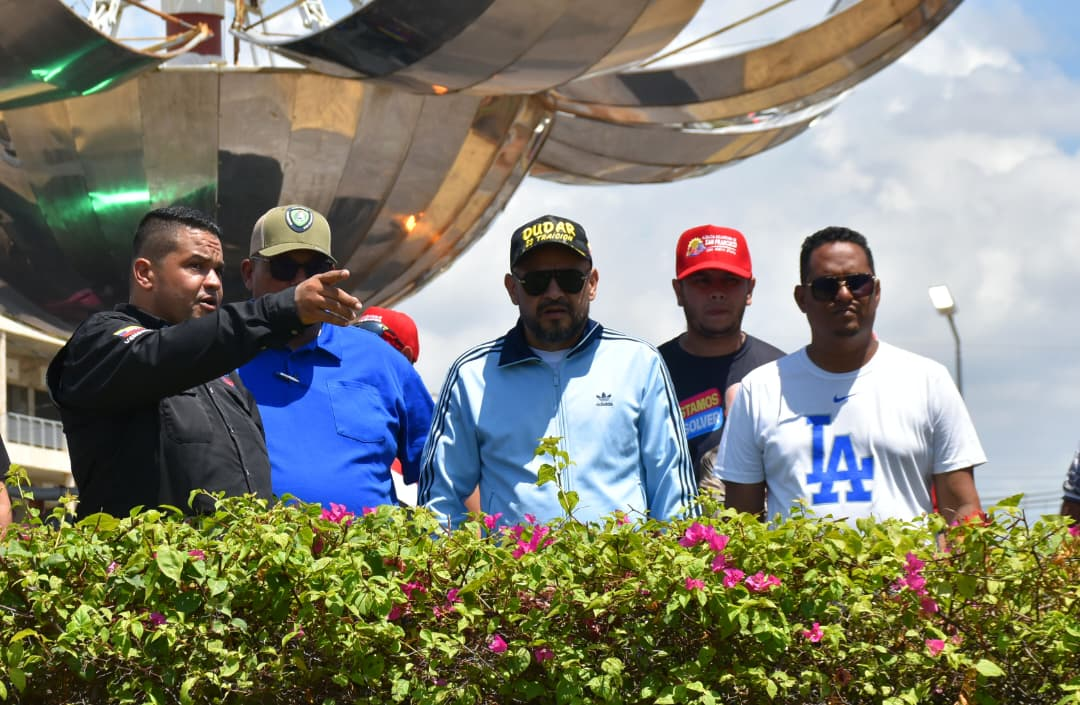 Alcalde Héctor Soto inspecciona obras en ejecución en San Francisco