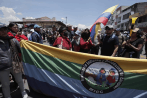 Paro Nacional en Ecuador se intensifica con la adhesión de nuevas fuerzas
