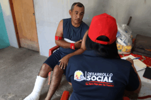 Alcaldía de San Francisco brinda apoyo a bomberos lesionados en explosión del galpón de fuegos artificiales Gallo Verde