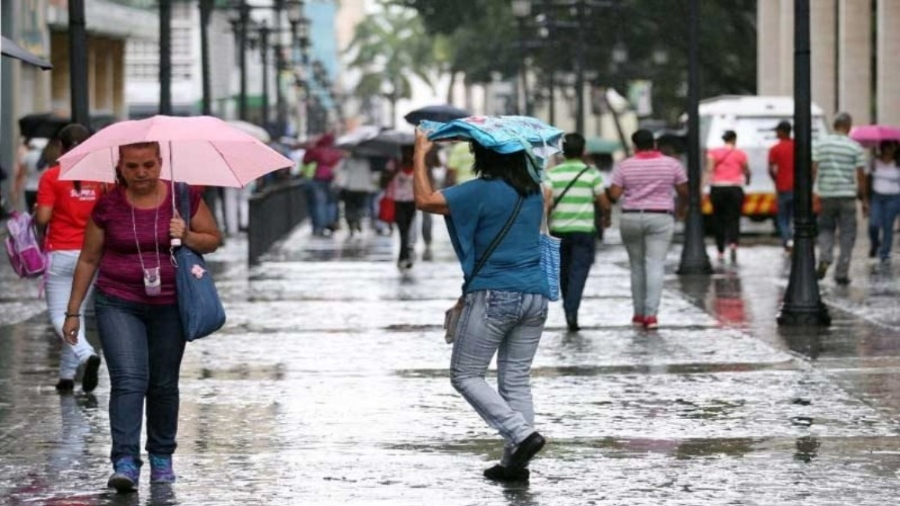 Se prevé Lluvias en Venezuela