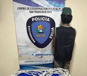 ¡Era reincidente! Cpbez capturó a un sujeto en San Francisco por hurto