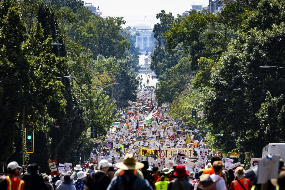 Protestas en EEUU en rechazo al despliegue de fuerzas de seguridad y redadas antimigrantes