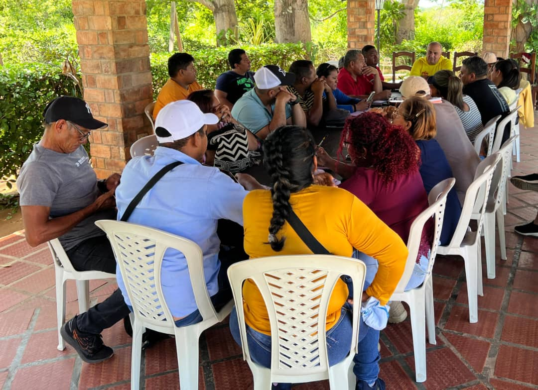 Primer Encuentro de las Comunas de la Parroquia Libertad en Machiques, con el Alcalde Bolivariano Marco Perrotta