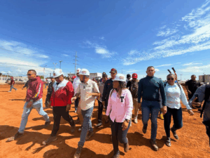 Gobierno Bolivariano inicia la construcción de viviendas para afectados por explosión en Marcial Hernández