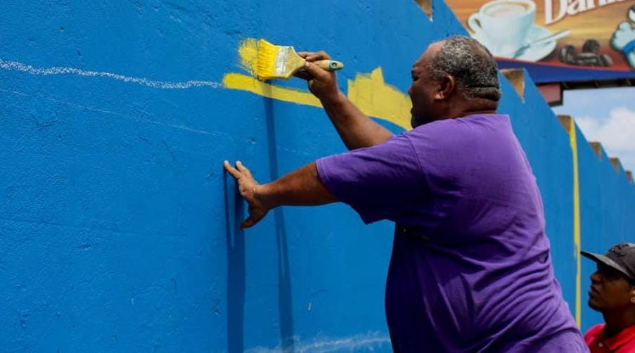 Alcaldía de Maracaibo promueve la paz con murales en toda la ciudad