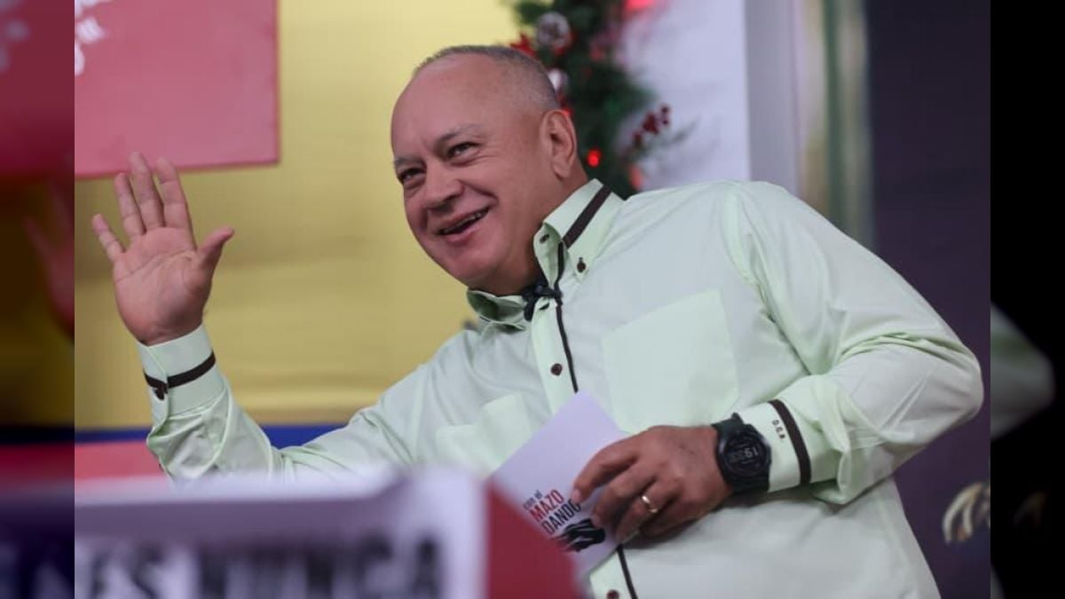Cabello a los que piden invasión: Les sale la nueva versión navideña de Tun Tun con rap ¡turun, turun tuntun!