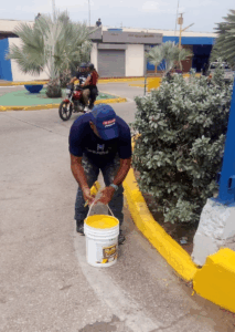 SEDECEMA embellece al Terminal Terrestre de Pasajeros de Maracaibo con jornada de pintura
