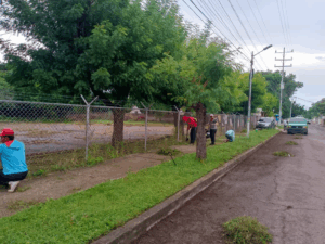 Dirección de Servicios Públicos activa plan de limpieza en el Colegio de Médicos Veterinarios