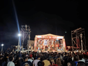 Santa Rita disfrutó de una noche de feria con gaitas y vallenato de talla internacional