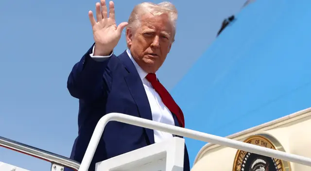 Donald Trump viajó a Medio Oriente para sellar la paz en Gaza: “La guerra terminó”