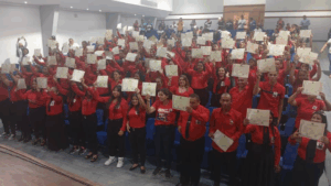 Alcaldesa Misledys Ortigoza acompañó la graduación de la XI Promoción de Bachilleres de la Misión Ribas