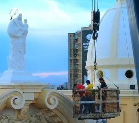 Gobernación y Alcaldía de Maracaibo acondicionan la Basílica de Nuestra Señora de Chiquinquirá