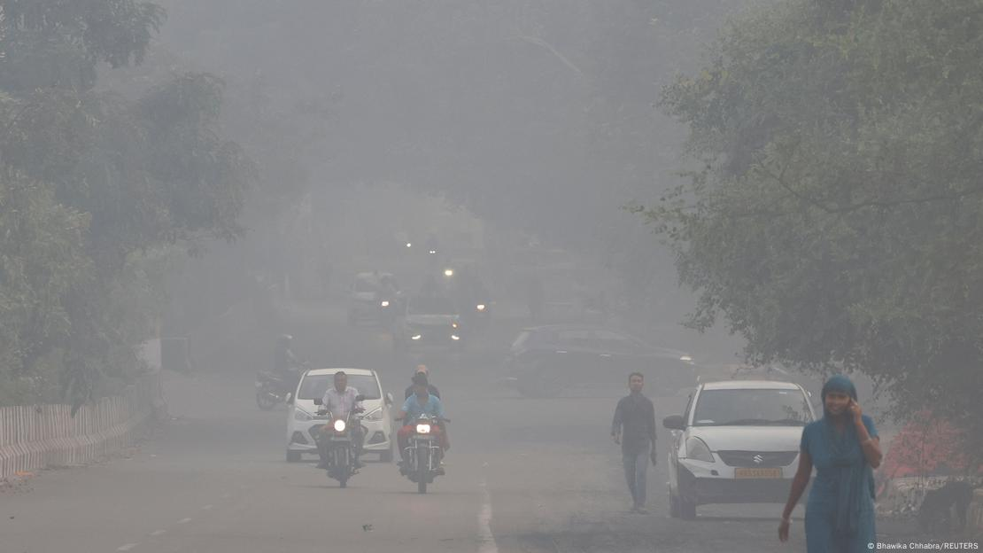 Niebla tóxica asfixia a la India
