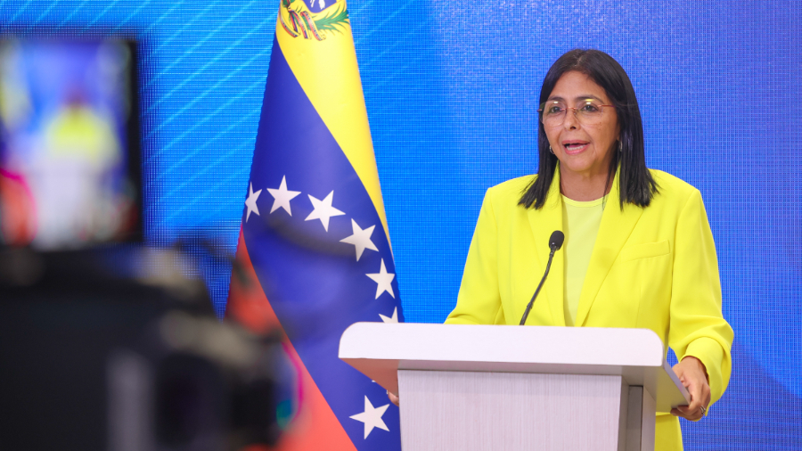 Vicepresidenta Rodríguez a Trinidad y Tobago: Si quieren gas deben pagarlo