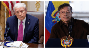 Gustavo Petro y Donald Trump en mutuo ataque verbal