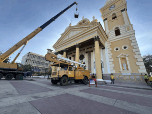 Alcaldía de Maracaibo realizó trabajos de ingeniería en el templo de la Basílica de Chiquinquirá
