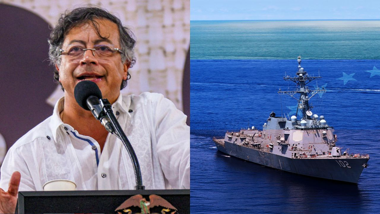Petro: Maniobras de EE.UU. en el Caribe «rompen el derecho internacional»