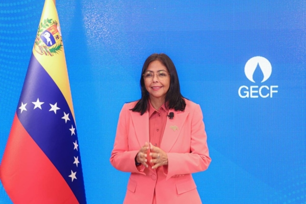 Delcy Rodríguez: Venezuela "seguirá defendiendo el uso soberano de sus recursos energéticos"