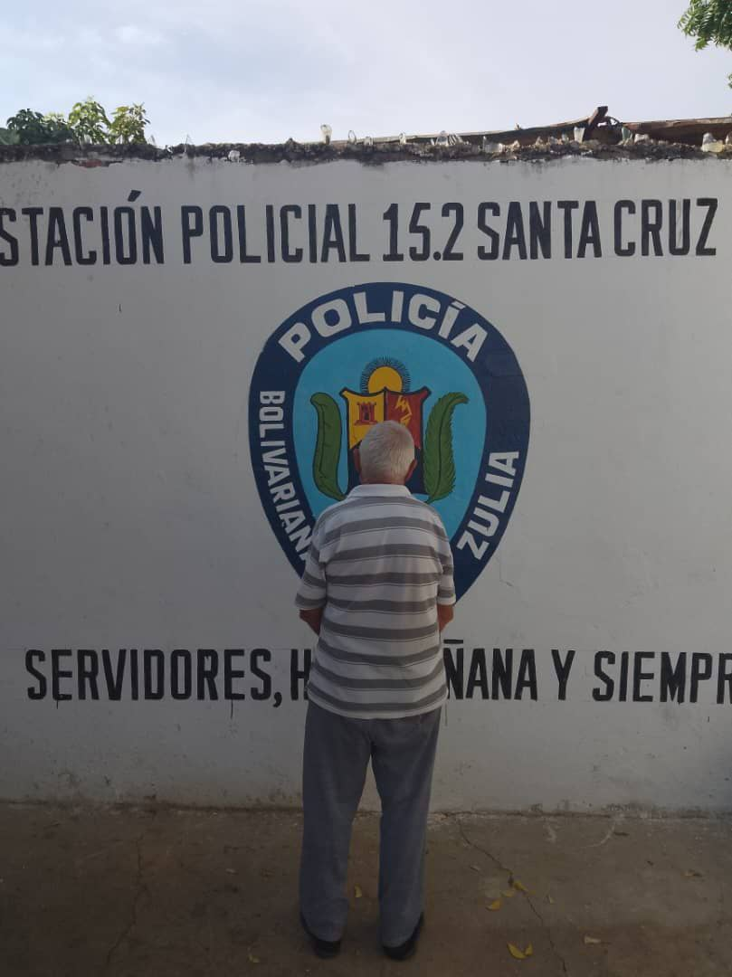 Cpbez aprehendió a un septuagenario por violencia contra la mujer en Mara