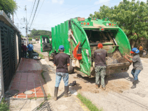 La Dirección de Servicios Públicos avanza con la recolección de desechos sólidos en Machiques