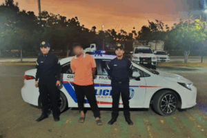 Aprehendido sujeto con arma de fuego tras denuncia en Altos de Milagro Norte