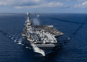 USS Gerald R. Ford: el mayor buque de guerra del mundo se une al despliegue de EEUU en el Caribe y Maduro eleva la alerta militar en Venezuela