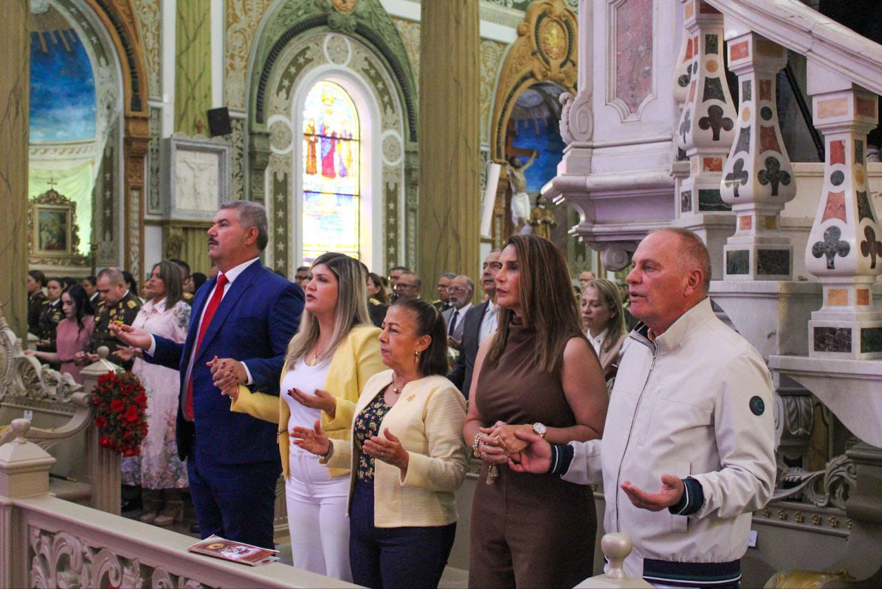 Fervor católico: Celebrada misa de la GNB en honor a la Virgen de Chiquinquirá