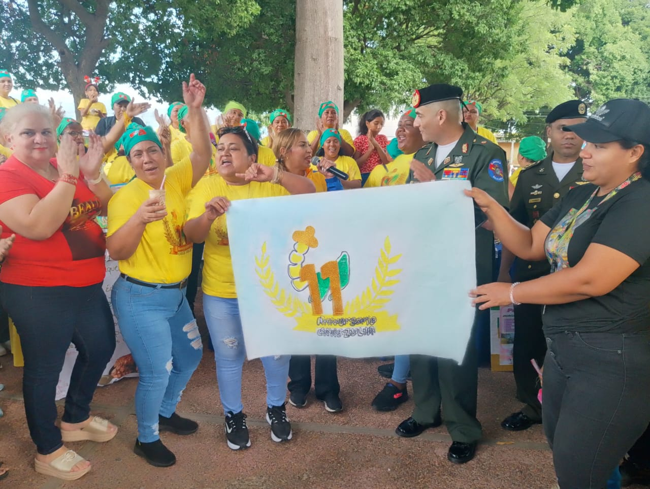 Cocineras de la Patria dijeron presente en el 184° aniversario de Machiques de Perijá