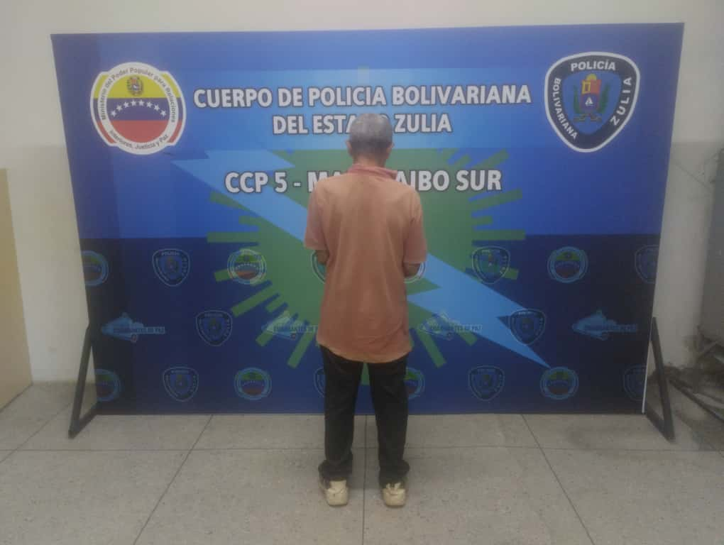 Cpbez arrestó a un adulto mayor por cometer actos lascivos contra una niña en Maracaibo