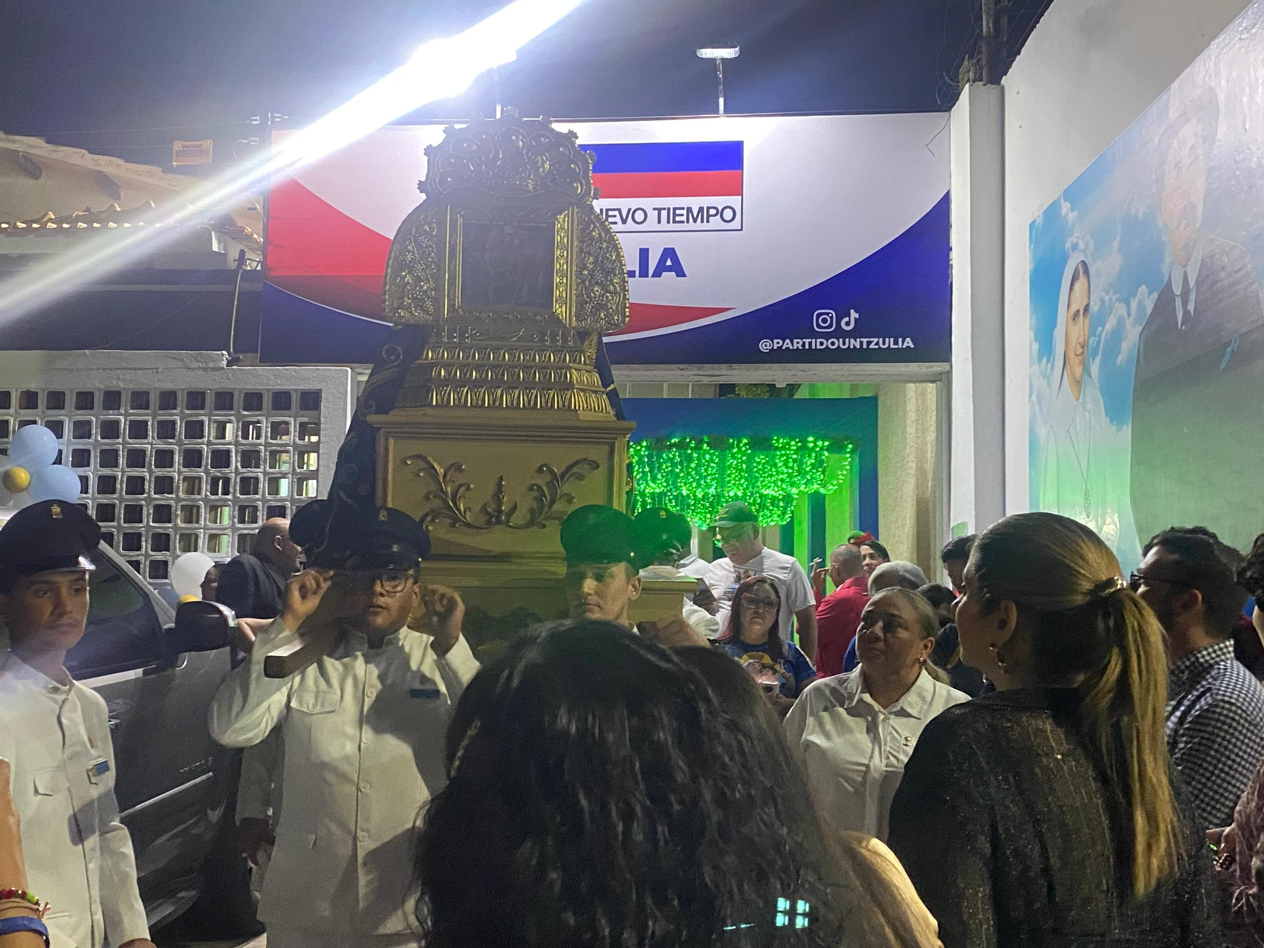 La Chinita bendijo los espacios y el corazón de UNT Zulia