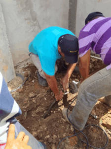 Dirección de Gas GASMA atiende fuga en el sector La Polar de Machiques