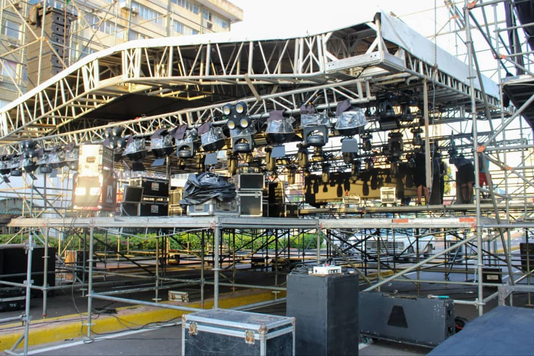 Todo listo para el Encendido de Bella Vista: música, luces y tradición zuliana