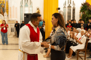 Ana Clara de Di Martino: “Que Santa Lucía nos ilumine para seguir consolidando nuestra ciudad”