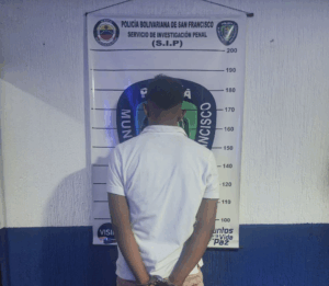 Polisur aprehendió a un ciudadano por robo en Plaza El Sol