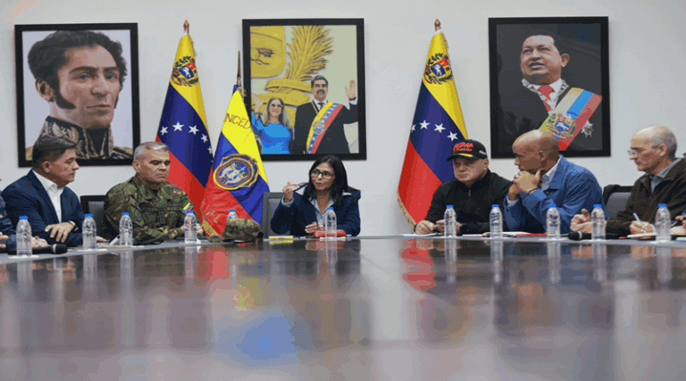 Delcy Rodríguez a Trump: Nuestros pueblos merecen la paz y el diálogo, no la guerra