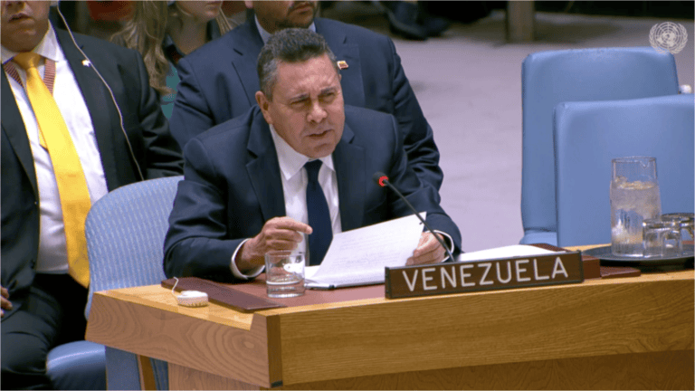 Venezuela: "No solo está en juego únicamente la soberanía de Venezuela, está en juego la credibilidad del derecho internacional"