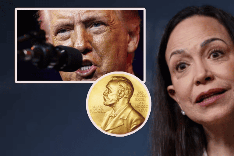 María Corina Machado y el Nobel que ya no puede compartir